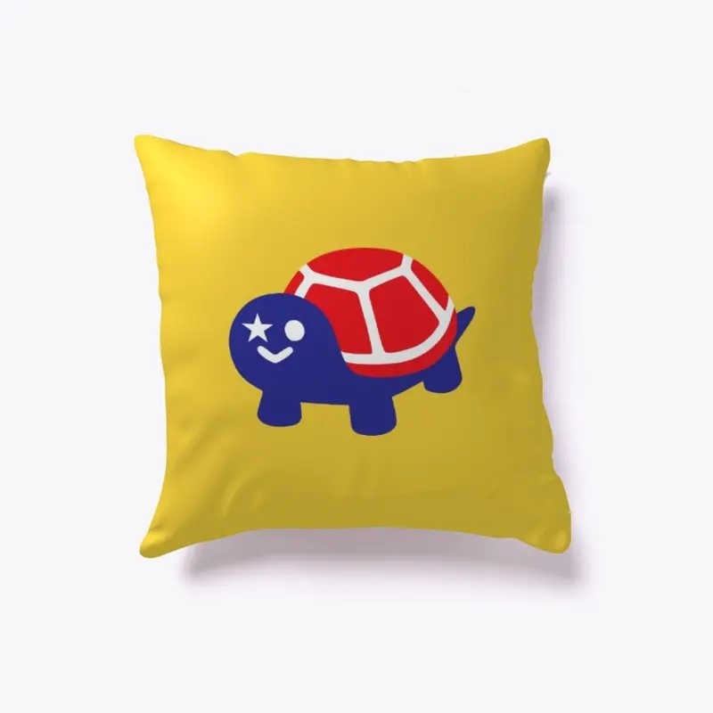 Star-Spangled Turtle 🐢 Pillow