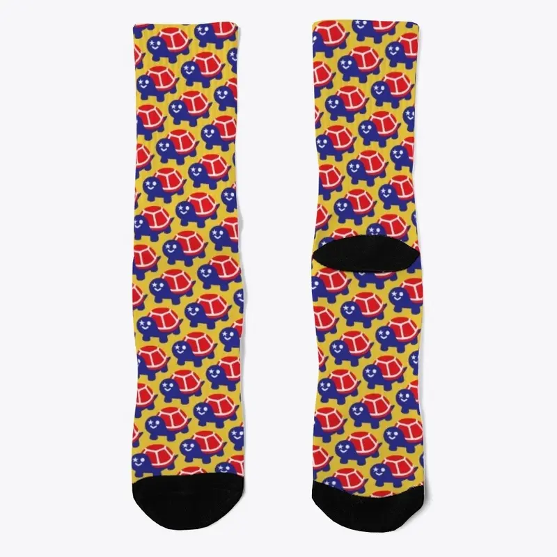 Star-Spangled Turtle 🐢 Socks